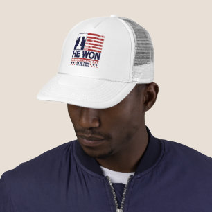 Trump Won 2024 20. Januar 2025 Einweihungstag Truckerkappe