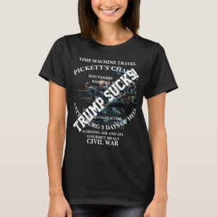 Trump ZEITMASCHINENREISE SCHLACHT VON GETTYSBURG T-Shirt