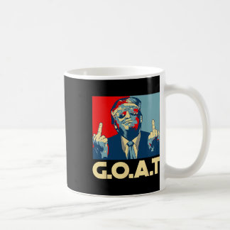 Trump Ziege 45. Präsident Mittelfinger Wahl R Kaffeetasse