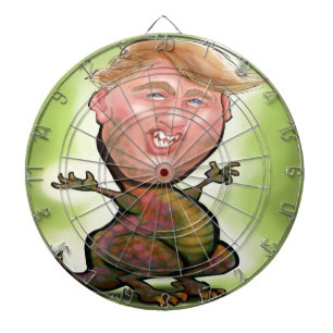 Trump Zilla Dartscheibe