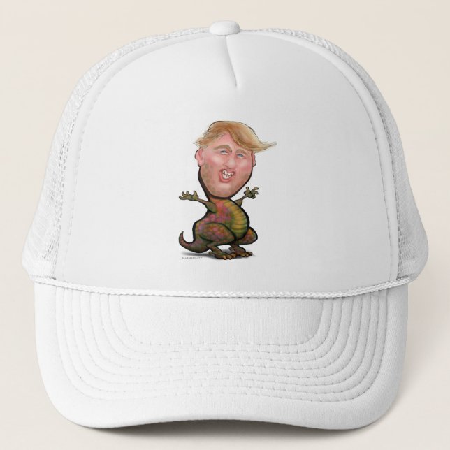 Trump Zilla Truckerkappe (Vorderseite)