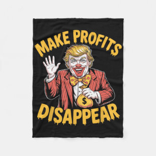 Trump Zölle Rezession Meme Macht Gewinne Verschwin Fleecedecke
