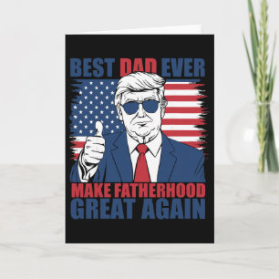 Trump zum Vatertag: Bester Vater aller Zeiten Mach Karte