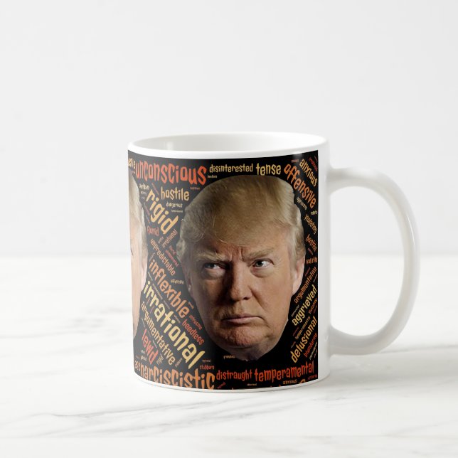 Trumped - die Anti-Trumpf Tasse (Rechts)