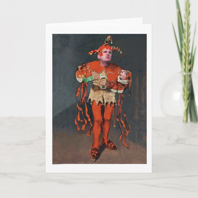 Trumped Up Birthday Card Karte (Vorderseite)