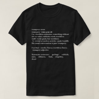 Trumpery Definition - Lustiger Trump T-Shirt