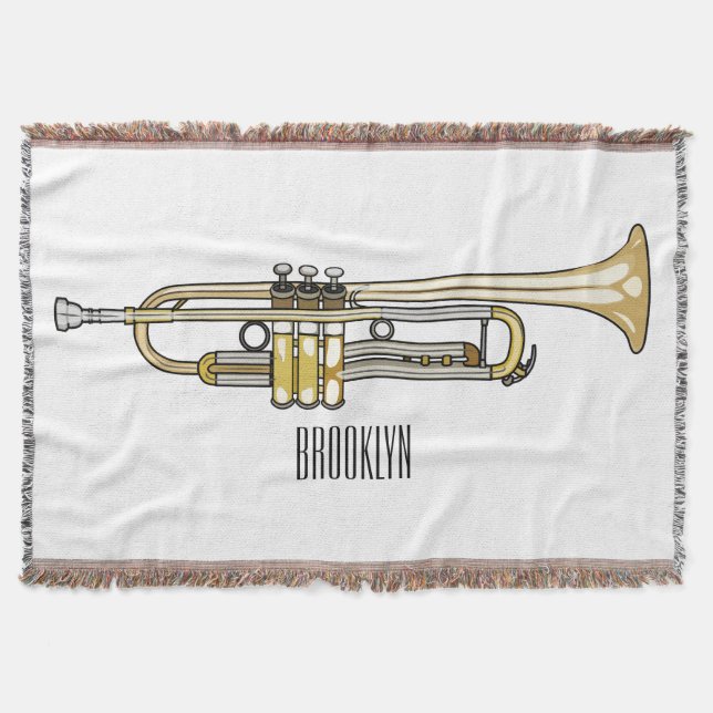 Trumpet-Cartoon-Abbildung Decke (Vorderseite)