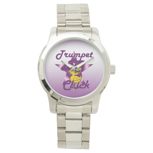 Trumpet Chick #9 Armbanduhr (Vorderseite)