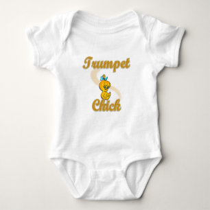 Trumpet Chick Baby Strampler