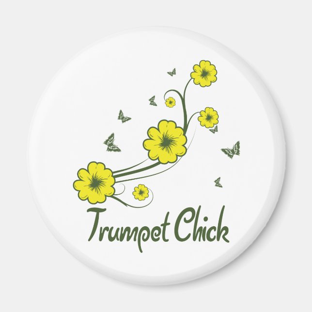 Trumpet Chick Magnet (Vorne)