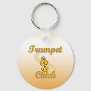 Trumpet Chick Schlüsselanhänger