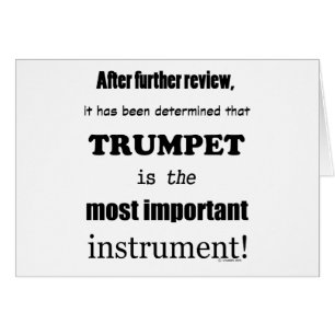 Trumpet das wichtigste Instrument