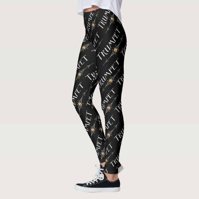 Trumpet-Dekorationslinie Leggings (Links)