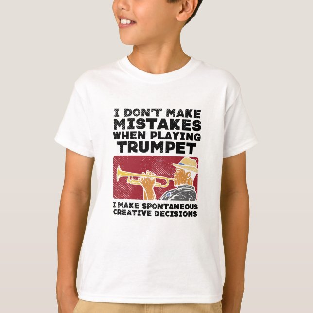 Trumpet - Ein Trumpet spielen T-Shirt (Vorderseite)