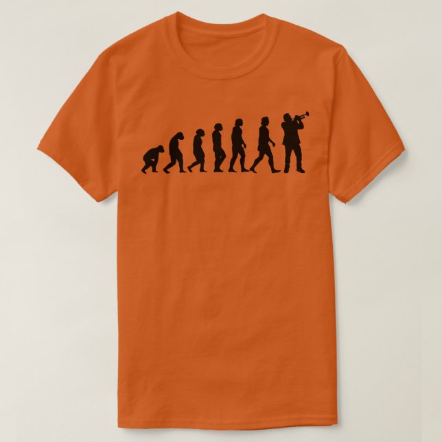 Trumpet-Evolution 4 T-Shirt (Design vorne)