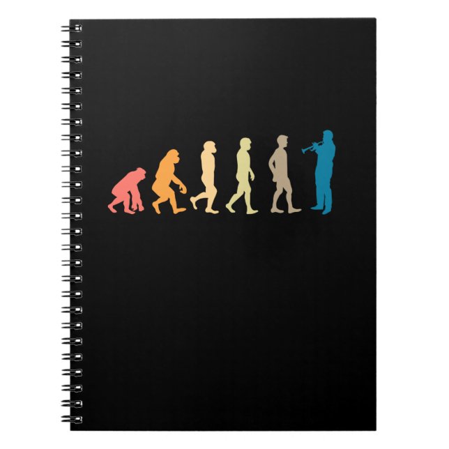 Trumpet-Evolution Notizblock (Vorderseite)