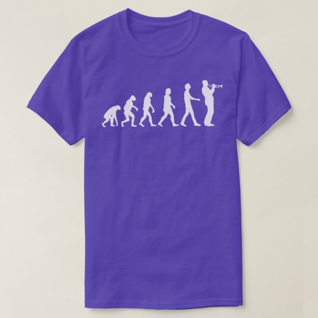 Trumpet-Evolution T-Shirt (Design vorne)