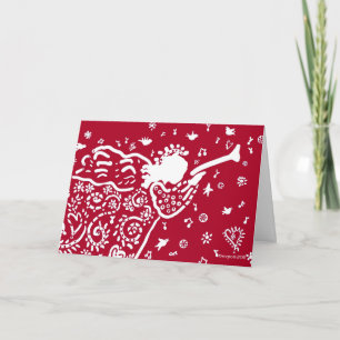 Trumpet Feiertagskarte