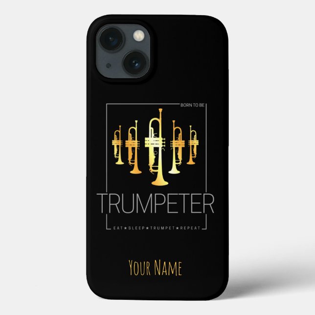 Trumpet Geboren, Trumpeter für Musiker zu sein Case-Mate iPhone Hülle (Rückseite)