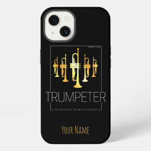 Trumpet Geboren, Trumpeter für Musiker zu sein iPhone 13 Hülle