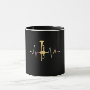 Trumpet Heartbeat Tasse