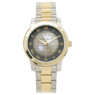 Trumpet ~ Hintergrund "The Musical Planet" * ~ Armbanduhr