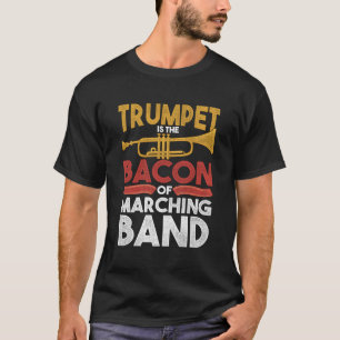 Trumpet ist das Becken des Marschers von Bandtromp T-Shirt