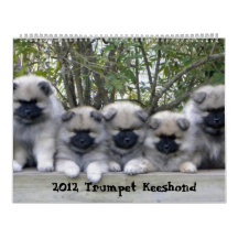 Trumpet Keeshond Kalender 2012