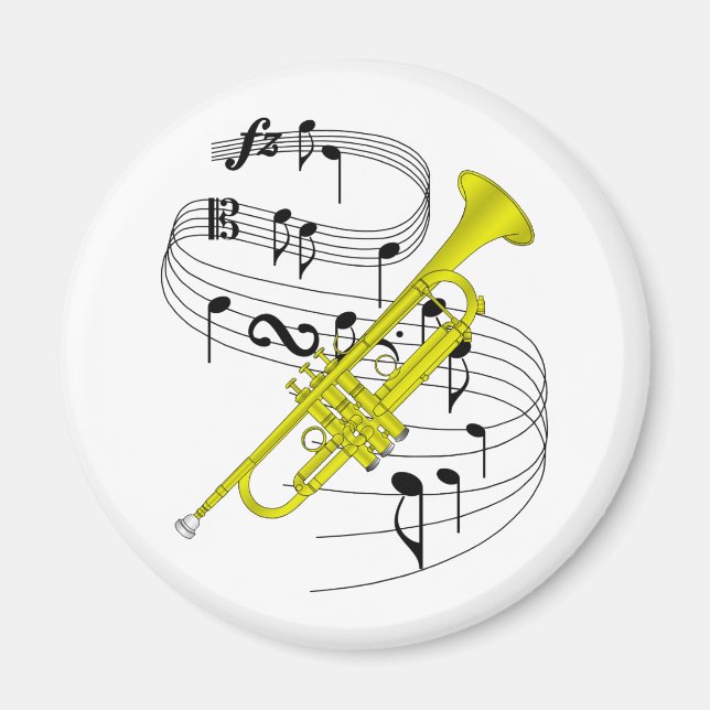 Trumpet Magnet (Vorne)