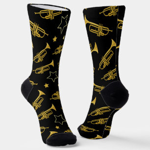 Trumpet Muster Socken