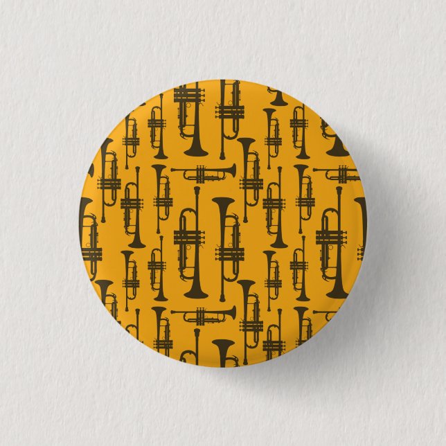 Trumpet-Mustertasten Button (Vorderseite)