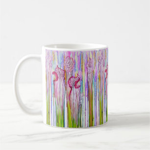 Trumpet Pitcher Pflanze Artwork Tasse