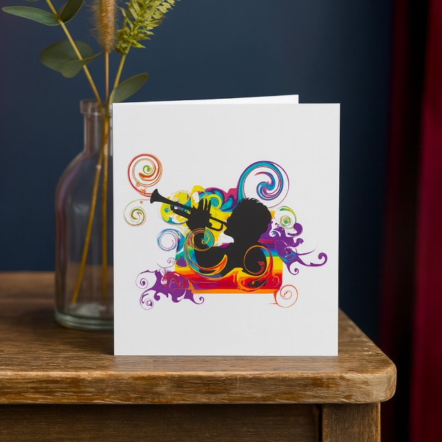 Trumpet Player Art Work Einladung (Von Creator hochgeladen)