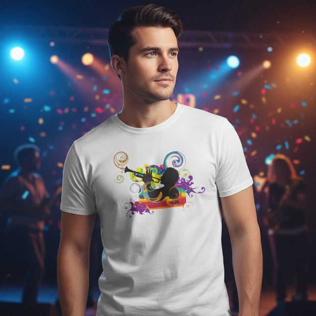 Trumpet Player Art Work T-Shirt (Von Creator hochgeladen)