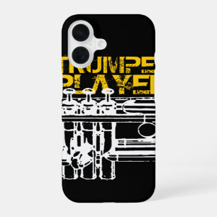 Trumpet Player iPhone-Fall iPhone 16 Hülle