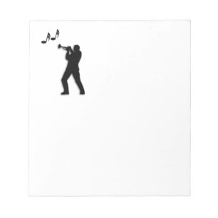 Trumpet Player Notizblock