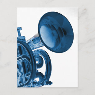 Trumpet Postcard mit Trumpet Foregon Postkarte