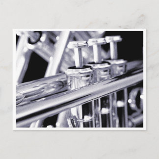 Trumpet Postcard Postkarte