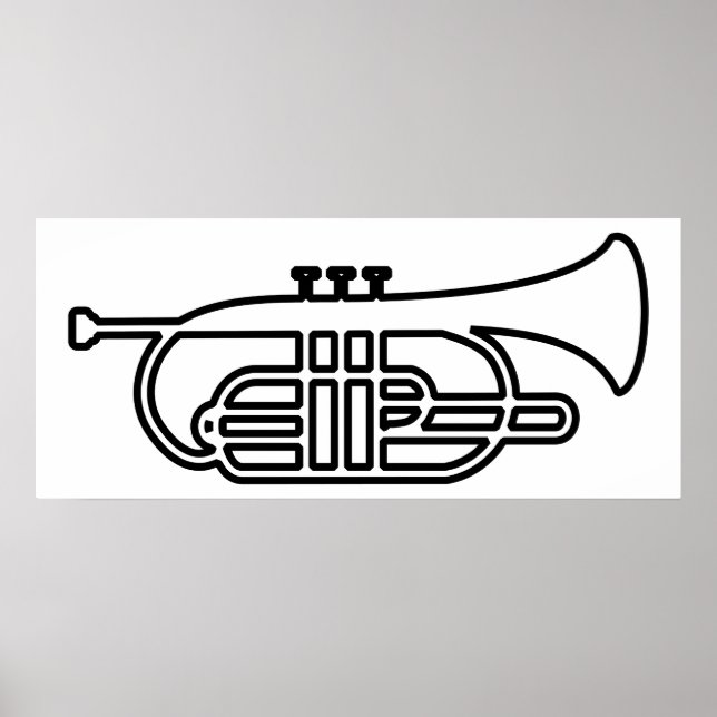 Trumpet Poster (Vorne)