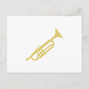 Trumpet Postkarte