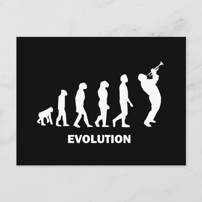 Trumpet Postkarte (Vorderseite)