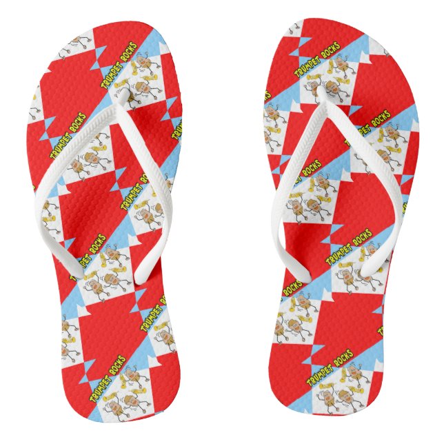 Trumpet Rocks Flip Flops (Fußbett)
