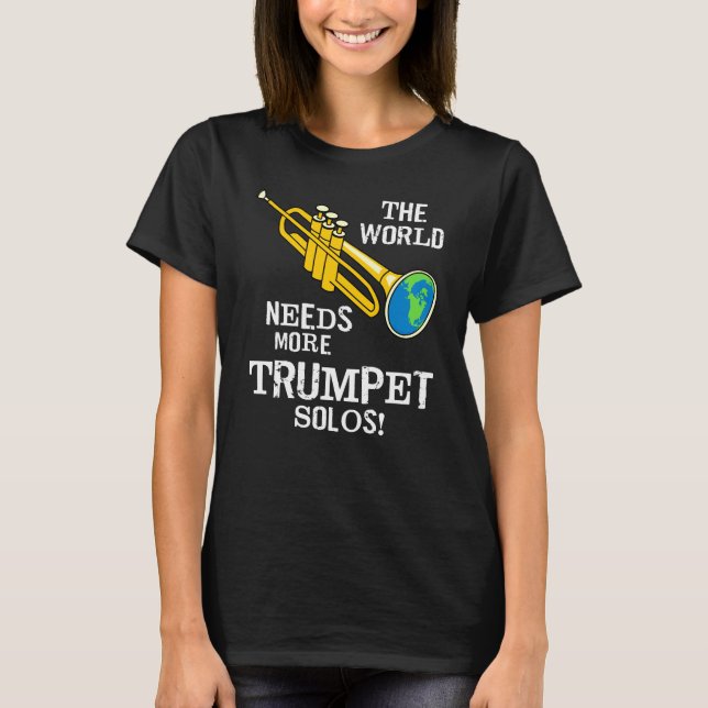 Trumpet Solos T-Shirt (Vorderseite)