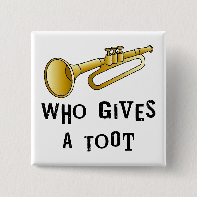Trumpet Toot Button (Vorderseite)