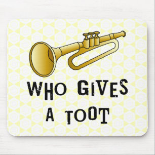 Trumpet Toot Mousepad