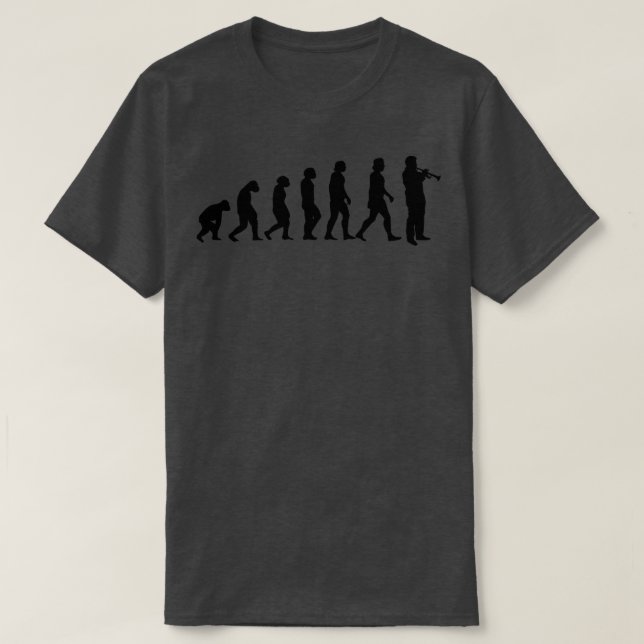 Trumpet Trumpet Player Evolution T-Shirt (Design vorne)