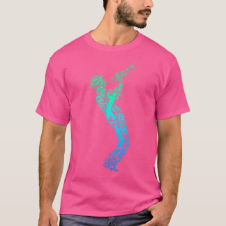 Trumpet Trumpeter Jazz Musician Men Boys T-Shirt