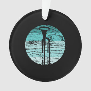 Trumpet Vintag Ornament