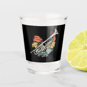 Trumpet Vintag Schnapsglas