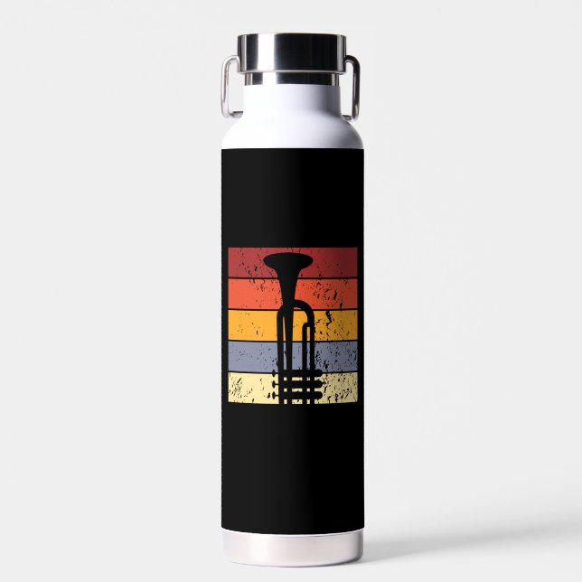 Trumpet Vintag Trinkflasche (Vorne)